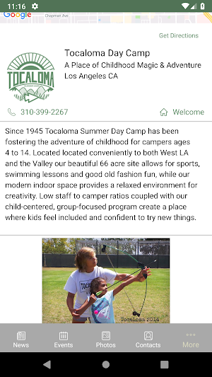 Tocaloma Day Camp Screenshot 0