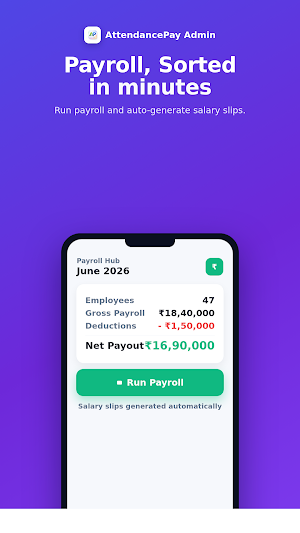 AttendancePay Admin: Team & HR screenshot 4
