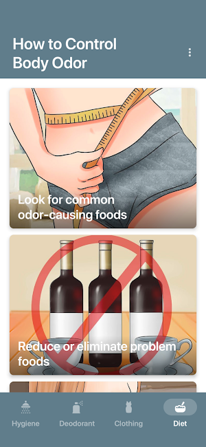 How to Control Body Odor Screenshot 3