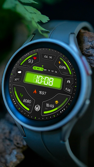 Digital Velocity Watch Face Screenshot 3