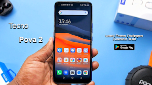 Tecno Pova 2 Theme & Wallpaper Screenshot 0