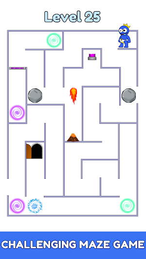 Maze Rescue: Save The Monster Screenshot 3