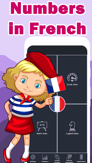 Numbers in French language Screenshot 0