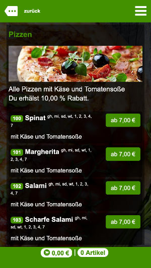 Schlemmer Pizza Marbach Screenshot 1