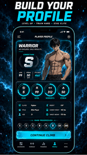 Arise: Level Up Workout Screenshot 0