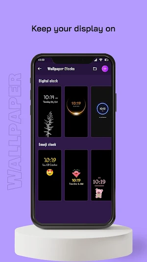 Digital Clock LWP & AOD Screenshot 3
