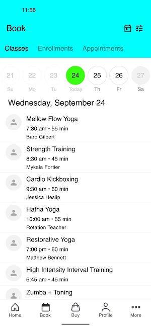 Mueva Fitness & Yoga Screenshot 1