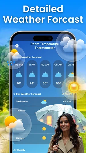 Real Thermometer: Temperature Screenshot 3
