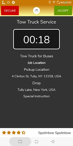 SpotnTow Towing Technician Screenshot 3
