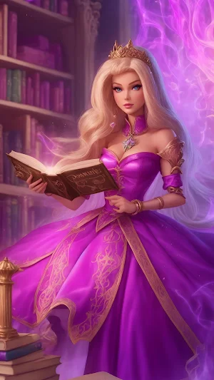 Cute Princess Wallpaper HD 4K Screenshot 0