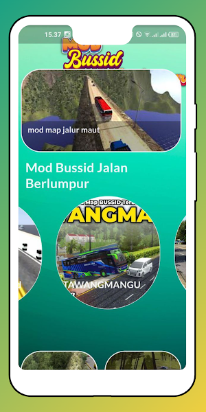 Mod Jalan Rusak Bussid Lumpur Screenshot 3