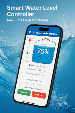 Smart Water Level Controller Screenshot 0