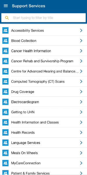 My Surgery @ UHN Screenshot 3