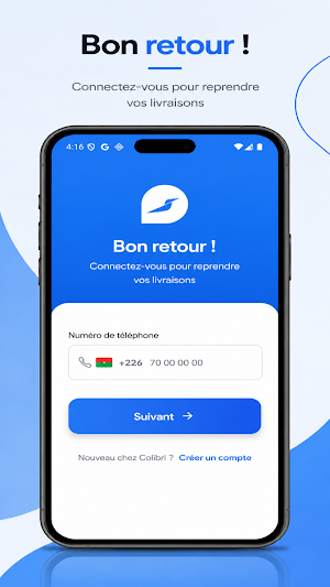 Colibri Coursiers Screenshot 2