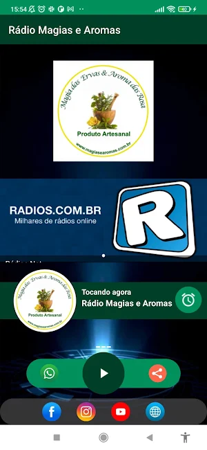 Rádio Magias e Aromas Screenshot 1