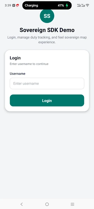 SovereignDemoSDK Screenshot 0
