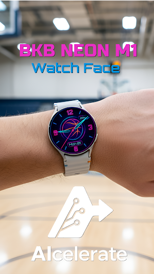 BKB NEON M1 Watch Face Screenshot 0