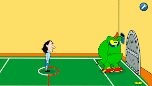 Messi & Ronaldo Saw Trap Screenshot 1