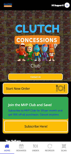 Clutch Concessions Club Screenshot 3