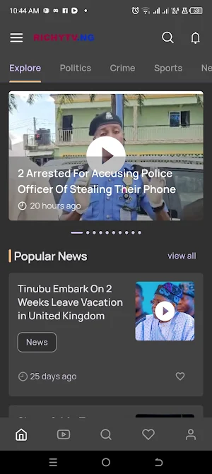 RichyTV Screenshot 1