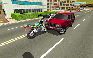 Super Stunt Police Bike Simulator 3D Screenshot 2