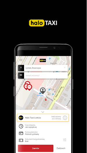 Halo Taxi Łomża Screenshot 1