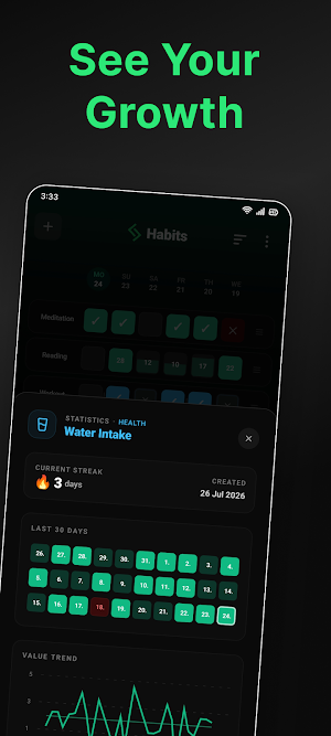 Jera • Habits & Goals Screenshot 3