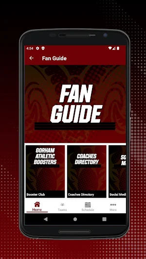 Gorham Rams Athletics Screenshot 3