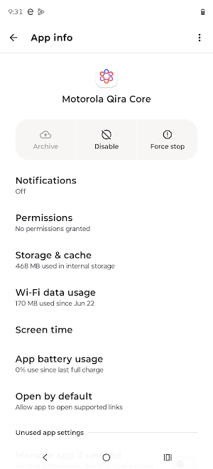 Lenovo | Motorola Qira Core Screenshot 1