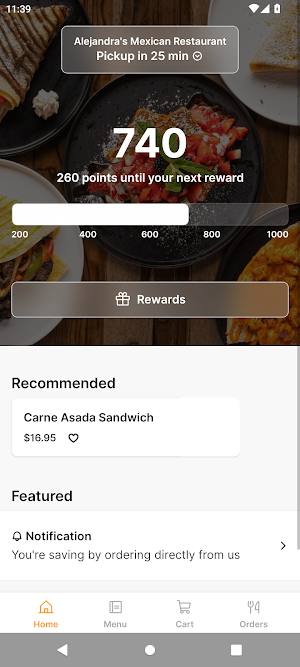 Alejandra's Mexican Restaurant Screenshot 0
