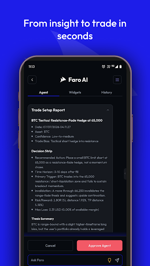 Faro - Trade Hyperliquid Perps Screenshot 1