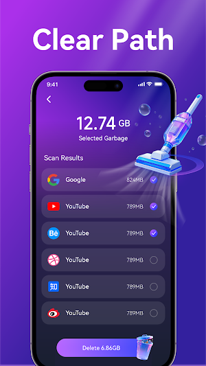 Clear Path - Phone Cleaning Screenshot 2