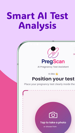 PregScan - AI Pregnancy Test Screenshot 0