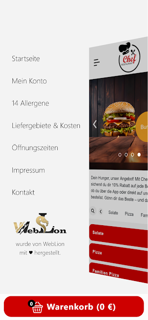 Chef Restaurant Kirchbichl Screenshot 2