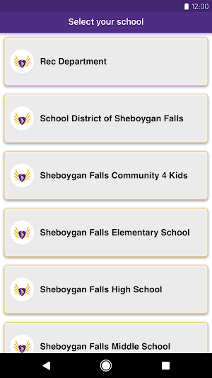 Sheboygan Falls School Dist. Screenshot 3