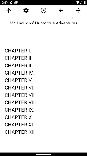 Book, Mr. Hawkins' Humorous Ad Screenshot 0