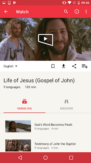 Jesus Film Project Screenshot 1