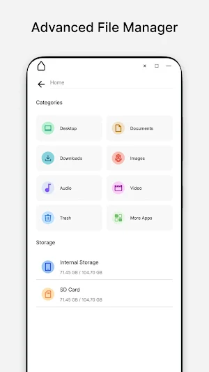 Android 13 Style Launcher Screenshot 2