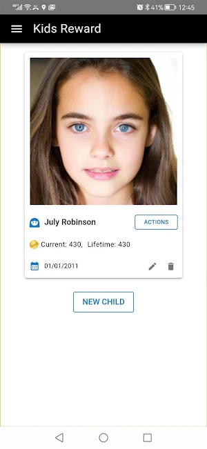 Kids Reward Screenshot 0