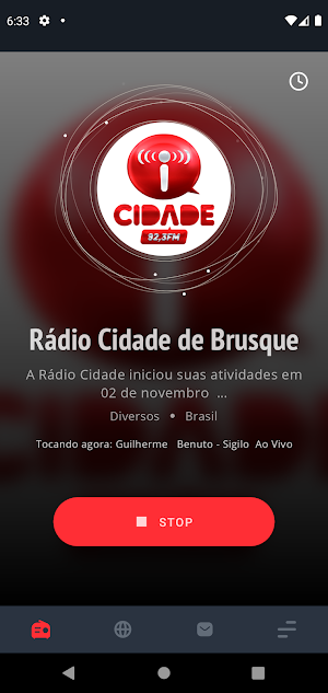 Rádio Cidade Brusque Screenshot 0