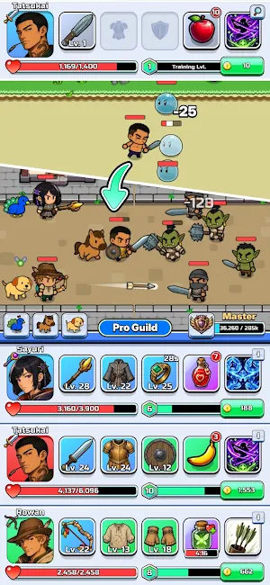 Loot Guild: Idle RPG Screenshot 0