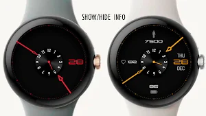 Analog Centr 03 Watch face Screenshot 0