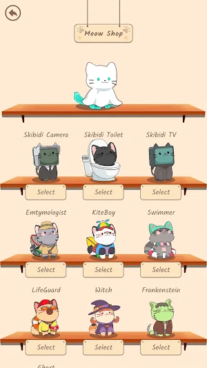 Hungry Cats: Cute Meow & Music Screenshot 0