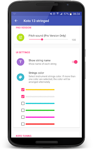 Koto 13-stringed Screenshot 1