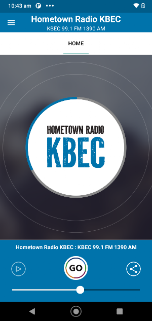 Hometown Radio KBEC Screenshot 0