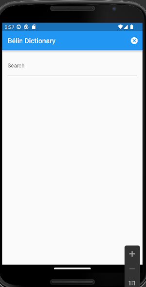 Blin Dictionary Screenshot 1