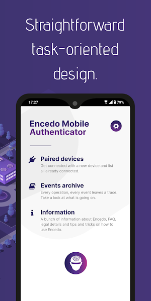 Encedo Mobile Authenticator Screenshot 1