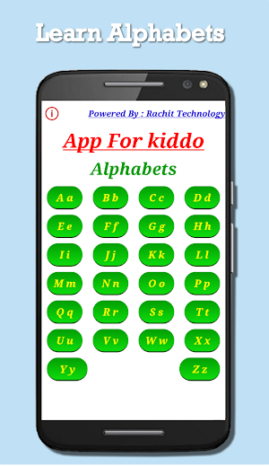 App For Kids - Learn Alphabets Screenshot 1