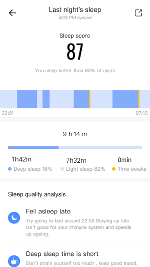 Amazfit screenshot 6