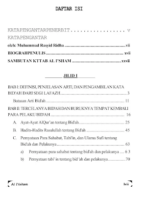 Al-I'tisham, Bid'ah Dan Sunnah Screenshot 1